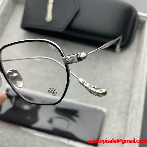 激安大特価安いクロムハーツ メガネ コピー925银  BONE PRONE I   48口21-150 男女兼用 CHROME HEARTS日本最大級