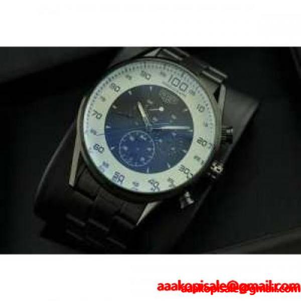 タグホイヤー メンズ腕時計 自動巻き 日付表示 月付表示 サファイヤクリスタル風防 4385mm BLACK TAG HEUER タグホイヤー ブランド コピー 激安(日本最大級)