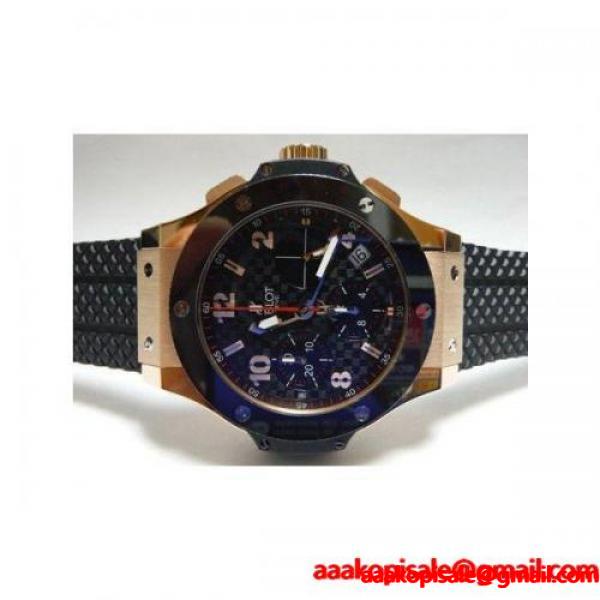 HUBLOT Big Bang ウブロ ビッグバン レッドゴールド×チタン 408mm ラバー　341PB131RX :hb90:suisho - 通販ショッピング