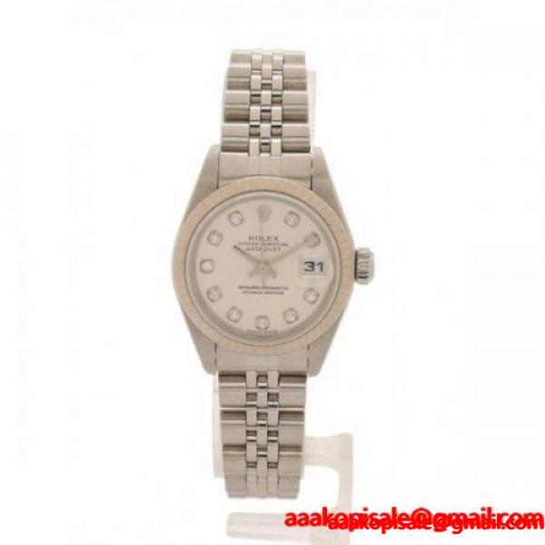 ロレックス ROLEX デイトジャスト レディース 腕時計 自動巻き SS K18WG シルバー 新10Pダイヤ シルバー文字盤 79174G レディース 中古 :234676:RECLOヤフーショップ - 通販ショッピング