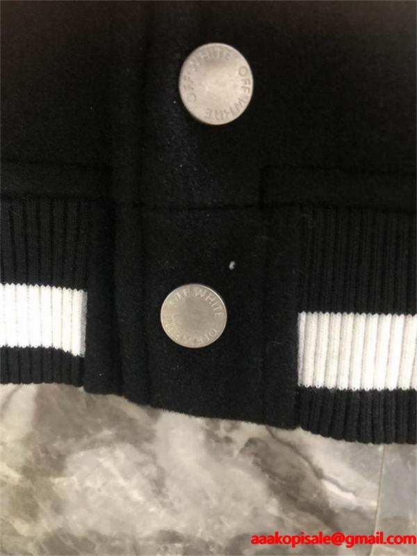 大人のおしゃれに 2025秋冬 OFF-WHITE オフホワイト ブルゾン 軽量ジャケット 定番無地ブランド コピー 激安(日本最大級)
