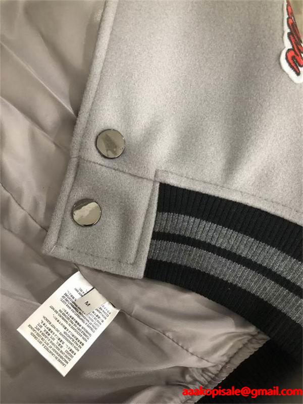 HOT人気セール Off-White オフホワイトジャケットコピーメンズスタジャン冬服アウター防寒着