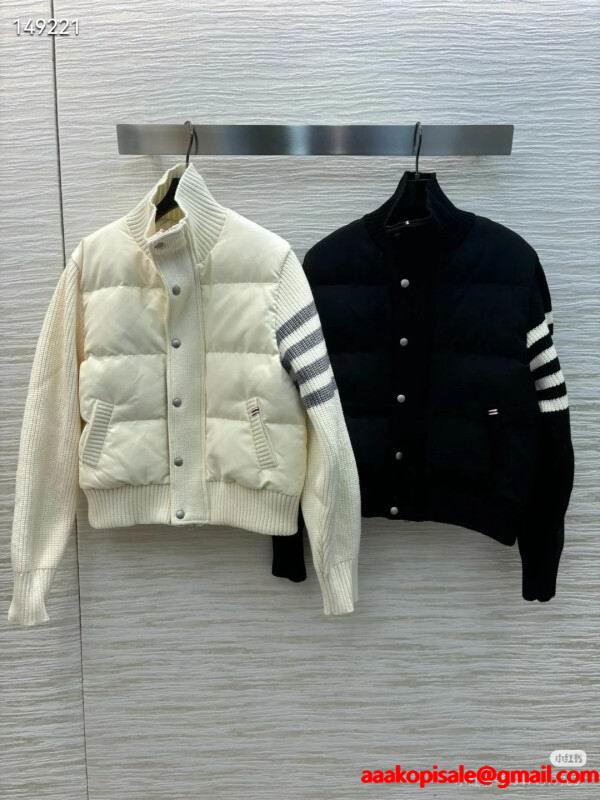 優雅にデザイン　THOM BROWNEトムブラウンダウンジャケットコピーレディース 上品な綺麗　 激安(日本最大級)