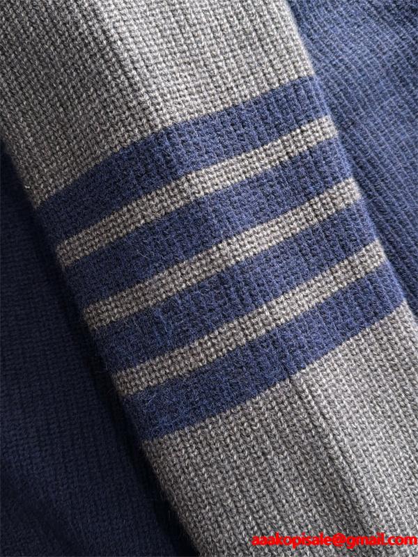 2025完売品❤❤保温性も抜群THOM BROWNE  トムブラウンセーターコピー 激安(日本最大級)