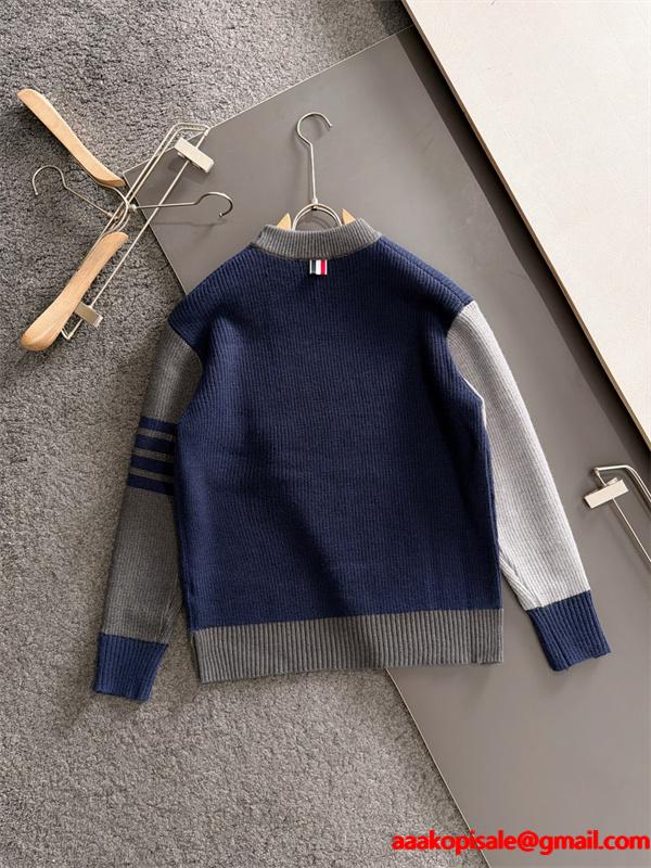 2025完売品❤❤保温性も抜群THOM BROWNE  トムブラウンセーターコピー 激安(日本最大級)