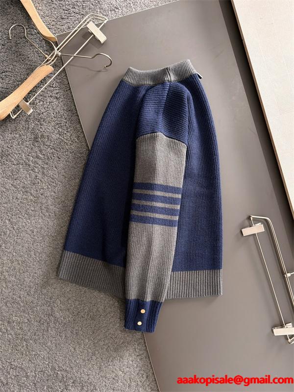 2025完売品❤❤保温性も抜群THOM BROWNE  トムブラウンセーターコピー 激安(日本最大級)