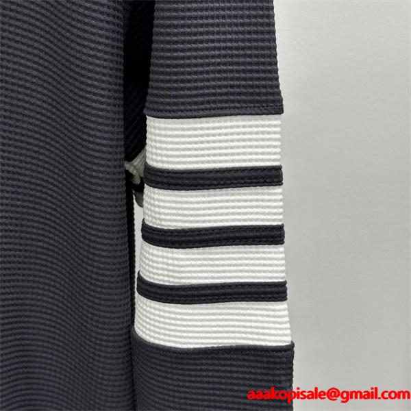 2025最新☆柔らかな着心地THOM BROWNE  トムブラウンスウェットコピー男女OK 激安(日本最大級)