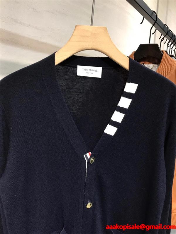 入手困難❤トムブラウンカーディガンコピーTHOM BROWNE人気新作ランキング通販ショッピング