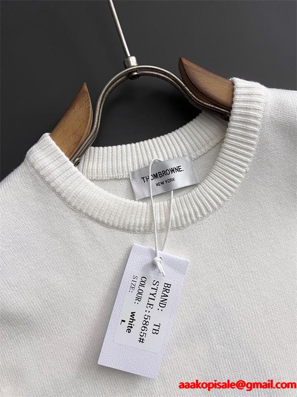 激安大特価品質保証！2025秋冬トムブラウンセーターコピーTHOM BROWNE激安(日本最大級)