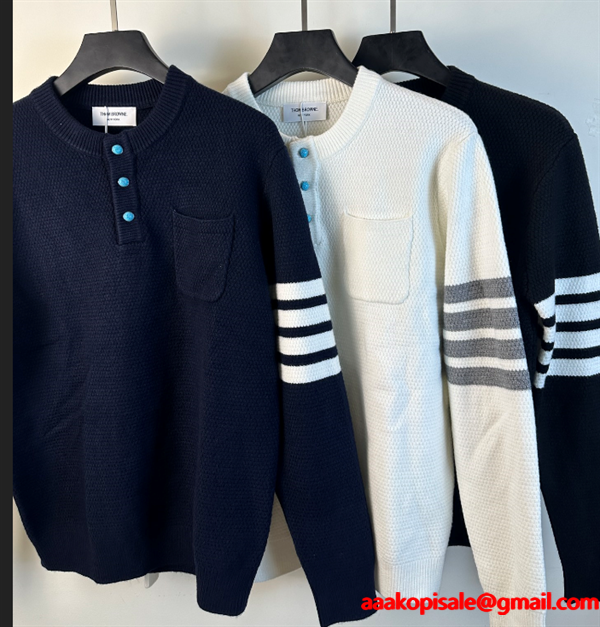 お洒落美品★トムブラウンニットコピー❤THOM BROWNE❤大人気 通販ショッピング