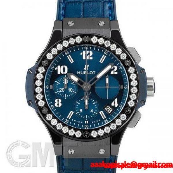 【2018年新作】ウブロ ビッグ・バン セラミック ブルー ダイヤモンド 41ｍｍ 341CM7170LR1204 HUBLOT 【新品】【メンズ】 【腕時計】