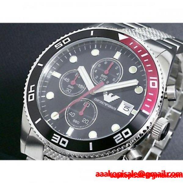 エンポリオ アルマーニ EMPORIO ARMANI クロノグラフ 腕時計 AR5855