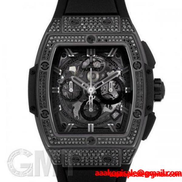 ウブロ スピリット オブ ビッグバン オールブラック パヴェ 641CI0110RX1700 HUBLOT 【新品】【メンズ】 【腕時計】