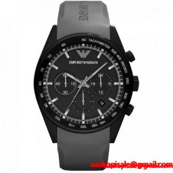 エンポリオ アルマーニ EMPORIO ARMANI クロノグラフ 腕時計 AR5978 ブラック スポーツ 上品な外観 人気通販