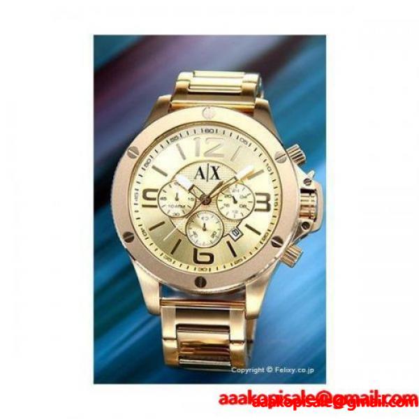 アルマーニエクスチェンジ 腕時計 メンズ Armani Exchange AX1504 ウェルウォーン クロノグラフ オールゴールド :waexe0109-ax1504:トレンドウォッチ - 通販ショッピング
