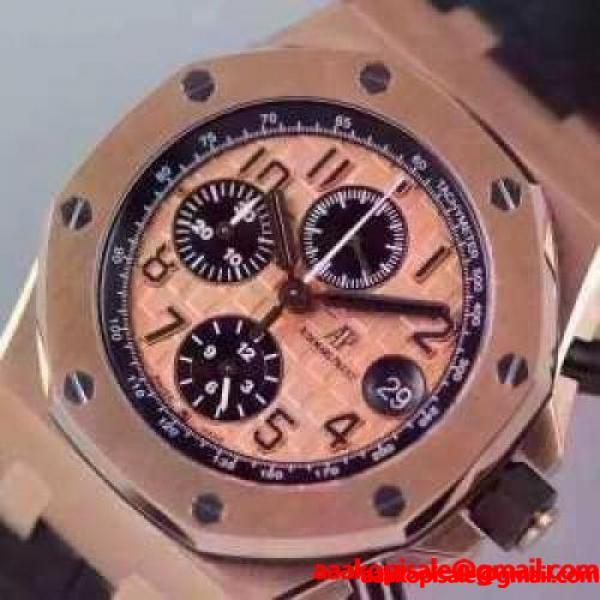 抜群の雰囲気が作れる! 2016 AUDEMARS PIGUET オーデマ ピゲ 3126ムーブメント 6針クロノグラフ 日付表示 男性用腕時計_オーデマ ピゲ AUDEMARS PIGUET_ブランド コピー 激安(日本最大級)