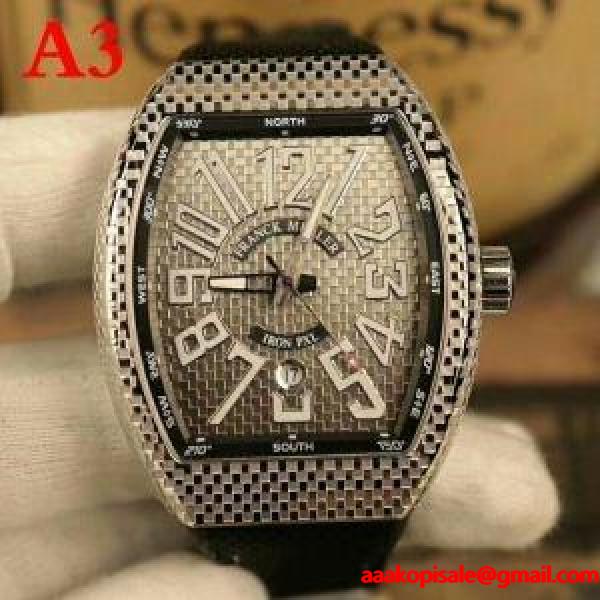 3色選択可 使い勝手も抜群！ 男性用腕時計 2018話題となる FRANCK MULLER フランクミュラー 質が良い_フランクミュラー FRANCK MULLER_ブランド コピー 激安(日本最大級)