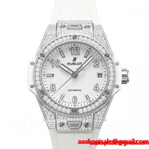 ウブロ HUBLOT ビッグバン ワンクリック スチールホワイトダイヤモンド 465SE2010RW1604 【新品】 時計 レディース :147356:ベティーロード - 通販ショッピング