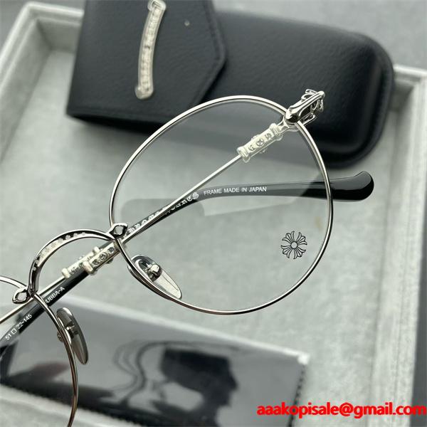 驚きの破格値人気な透明系のCHROME HEARTSクロムハーツ メガネ  コピー 激安(日本最大級)925银  BUBBA-A  51口22-145