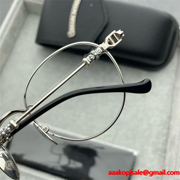 驚きの破格値人気な透明系のCHROME HEARTSクロムハーツ メガネ  コピー 激安(日本最大級)925银  BUBBA-A  51口22-145