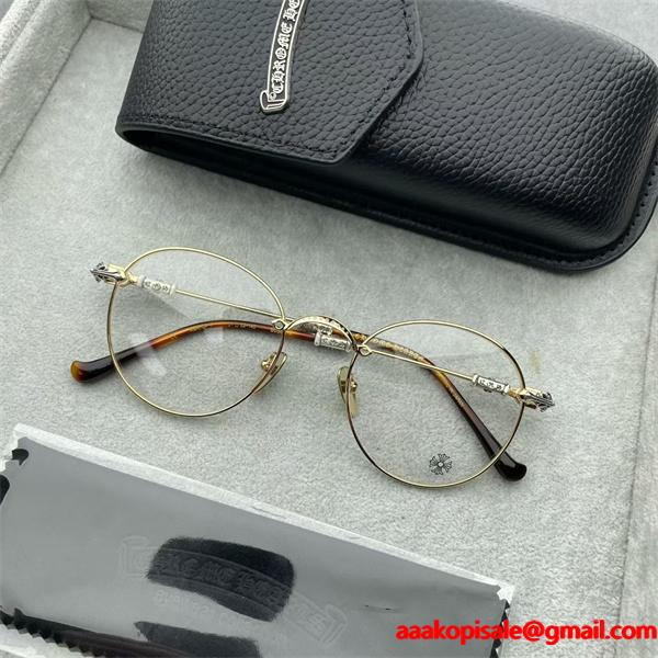 驚きの破格値人気な透明系のCHROME HEARTSクロムハーツ メガネ  コピー 激安(日本最大級)925银  BUBBA-A  51口22-145