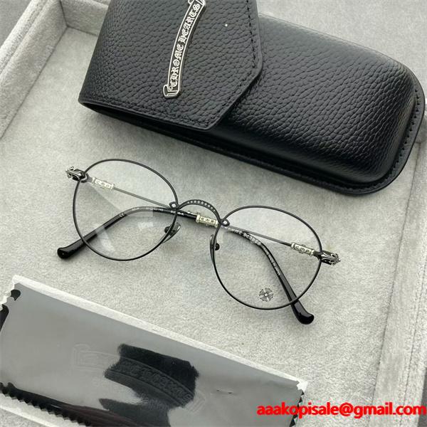 驚きの破格値人気な透明系のCHROME HEARTSクロムハーツ メガネ  コピー 激安(日本最大級)925银  BUBBA-A  51口22-145
