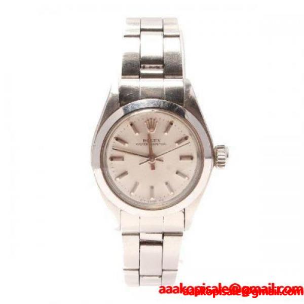 ロレックス オイスターパーペチュアル 6718 自動巻き 腕時計 シルバー文字盤 1972年製 ROLEX レディース 中古 :a102252021:hugall fashion ハグオール - 通販ショッピング