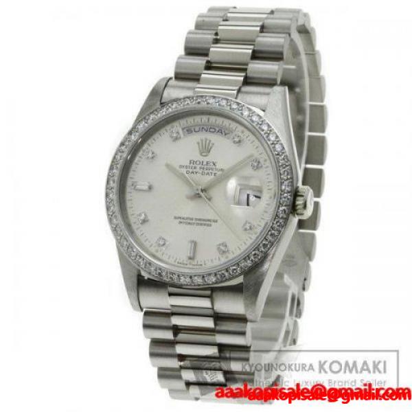 ROLEX ロレックス 18349A デイデイト 腕時計 K18ホワイトゴールド/ダイヤモンド メンズ 中古 :91019140:ブランド京の蔵小牧 - 通販ショッピング