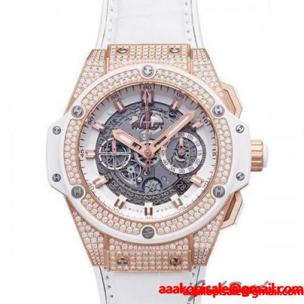 ウブロ HUBLOT キングパワー ウニコ キングゴールド ホワイトパヴェ 701OE0128GR1704 【新品】 時計 メンズ :hu220:ジャックロード - 通販ショッピング