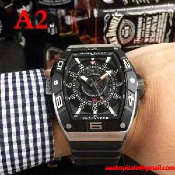 2018新品セール 男性用腕時計 抜群の着心地 FRANCK MULLER 大人気新作 フランクミュラー 3色選択可_フランクミュラー FRANCK MULLER_ブランド コピー 激安(日本最大級)