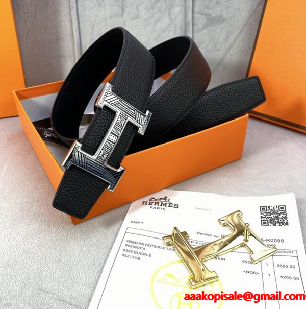 交換バングル付き☆☆HERMES エルメス ベルトメンズコピー 通販 ショッピング