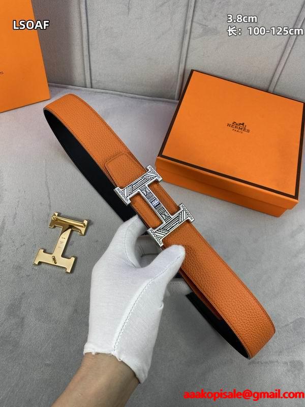 交換バングル付き☆☆HERMES エルメス ベルトメンズコピー 通販 ショッピング