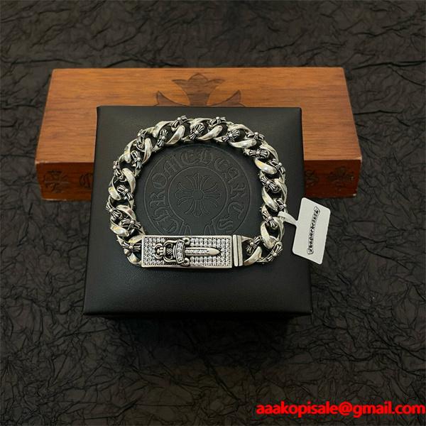 2025広く支持を集めるCHROME HEARTS クロムハーツブレスレットブランド コピー 実用性が高い激安(日本最大級)