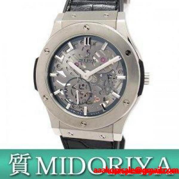 ウブロ（HUBLOT）　クラシックフュージョン　クラシコ　ウルトラシン　スケルトン 通販 ショッピング