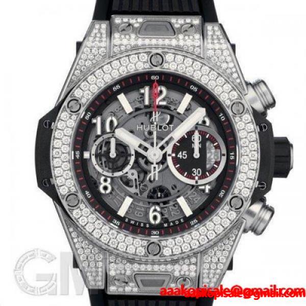 ウブロ ウニコ チタニウム パヴェ 411NX1170RX1704　HUBLOT　BIG BANG :1000009484732:GMT 時計専門店 - 通販ショッピング