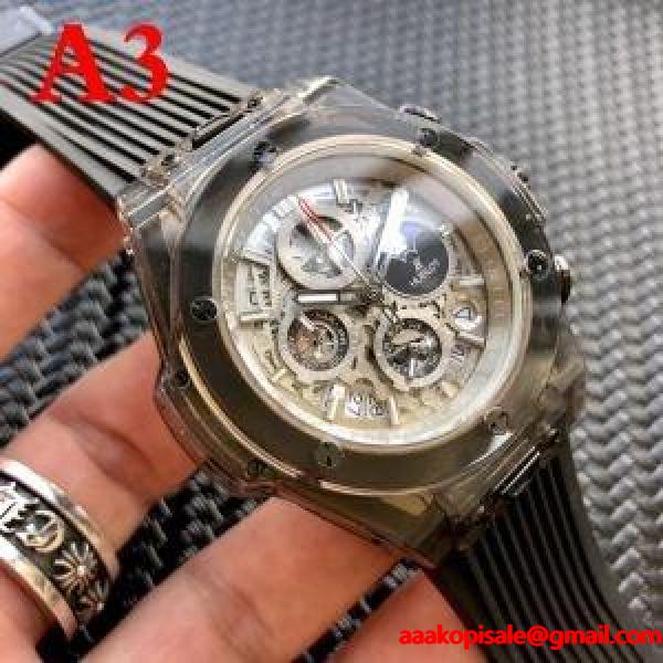大人気新作 3色選択可 ウブロ 使い勝手も抜群！ HUBLOT 2018最新入荷 男性用腕時計 オシャレに欠かせない！_ウブロ Hublot_ブランド コピー 激安(日本最大級)