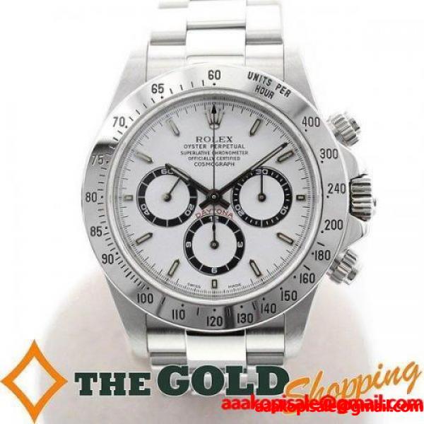 ロレックス / ROLEX ： コスモグラフ デイトナ U番 白文字盤 エル・プリメロ 16520 時計 腕時計 メンズ[男性用] :snt-01952:THE GOLD ショッピング ヤフー店 - 通販ショッピング