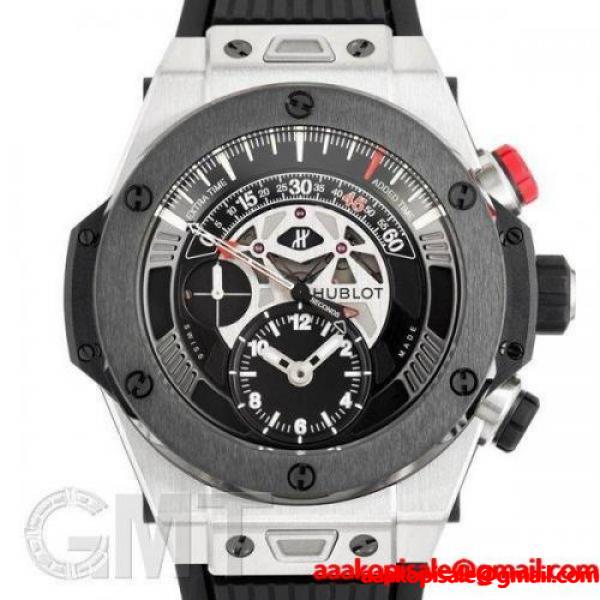 ウブロ ビッグバン ウニコ バイレトログラード クロノ TI セラミック 413NM1127RX※ HUBLOT 新品 メンズ 腕時計
