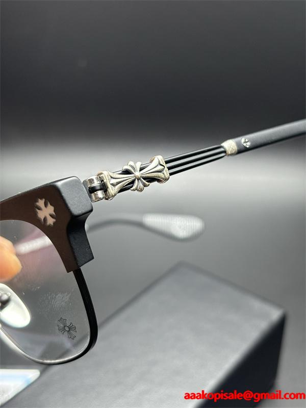 2025人気クロムハーツ　アイウェア　眼鏡 BONENNOISSEUR II 925  size：53-18-150通販ショッピング