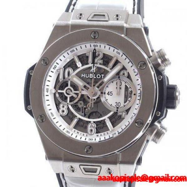 ウブロ HUBLOT メンズ腕時計 ビッグバン ウニコ ブラック&ホワイト 通販 ショッピング