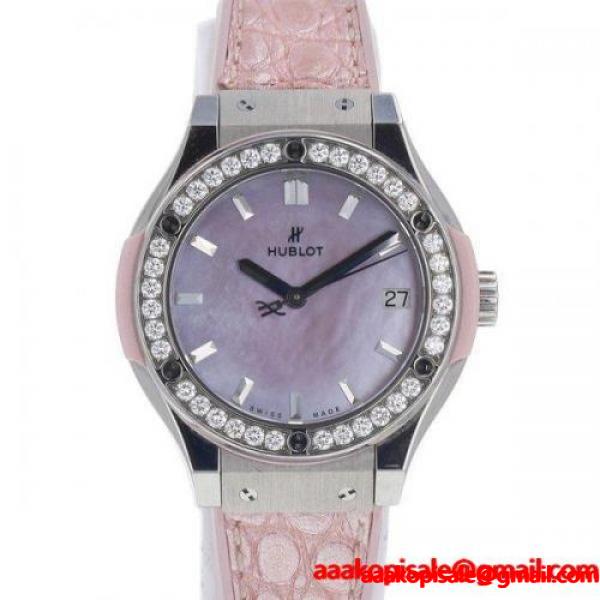 581NP6210LR1204JPN17 クラシックフュージョン ダイヤベゼル ウブロ HUBLOT ピンクシェル文字盤 クオーツ チタニウム レザー ダイヤ メンズ 時計 :1-240001011105:銀座パリス Yahoo ショッピング店 - 通販ショッピング