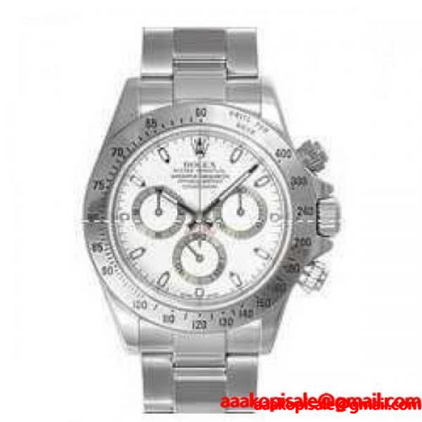 大人気な自動巻き デイトナ エルプリメロ ROLEX 白文字盤 16520 ロレックス スーパーコピー チエーン 腕時計 メンズ ロレックス ROLEX ブランド コピー 激安(日本最大級)
