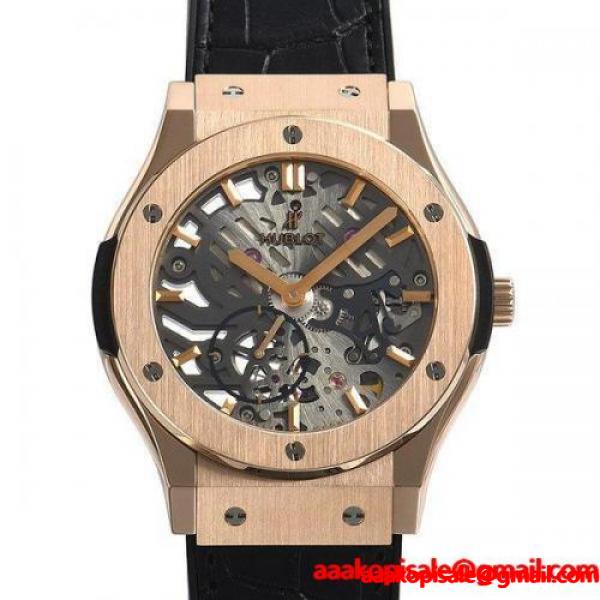 ウブロ HUBLOT クラシックフュージョン クラシコ ウルトラシン スケルトン キングゴールド メンズ 腕時計 通販 ショッピング