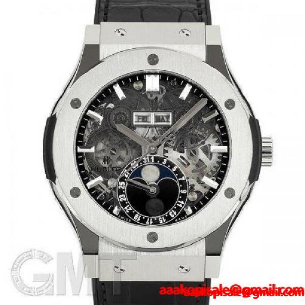 ウブロ アエロ・フュージョン ムーンフェイズ チタニウム 45mm 517NX0170LR HUBLOT 【新品】【メンズ】 【腕時計】