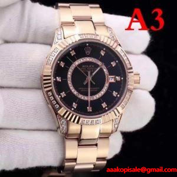 2017新款 ロレックス ROLEX 数量限定定番人気 機械式（自動巻き）ムーブメント 男性用腕時計 ロレックス ROLEX ブランド コピー 激安(日本最大級)