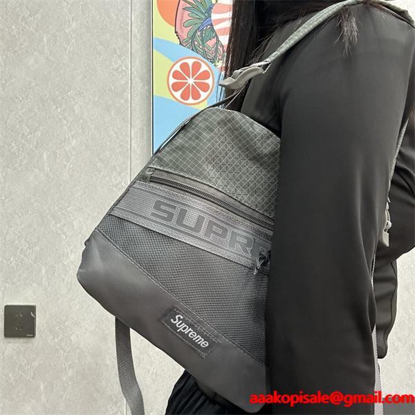 今夏入荷度高い シュプリーム ショルダーバッグ コピー 品 リュック 人気 潮流 ファション カジュアル バッグ 男女兼用 発光