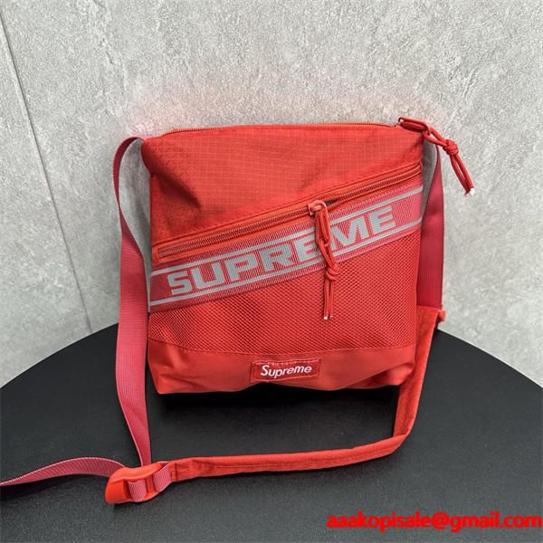 今夏入荷度高い シュプリーム ショルダーバッグ コピー 品 リュック 人気 潮流 ファション カジュアル バッグ 男女兼用 発光