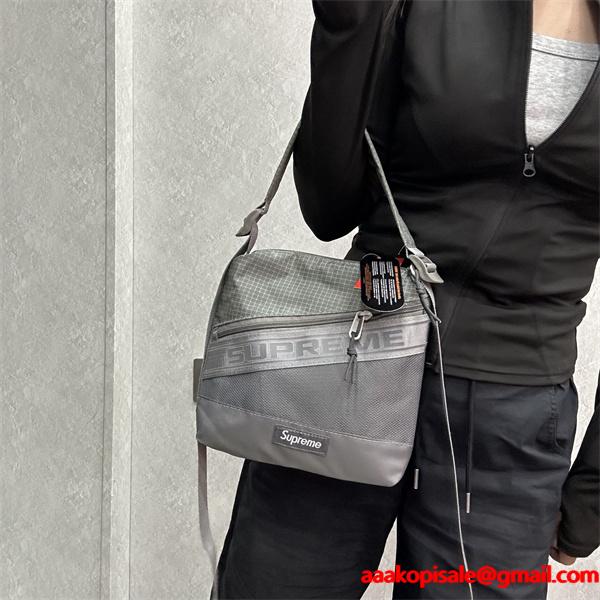 今夏入荷度高い シュプリーム ショルダーバッグ コピー 品 リュック 人気 潮流 ファション カジュアル バッグ 男女兼用 発光