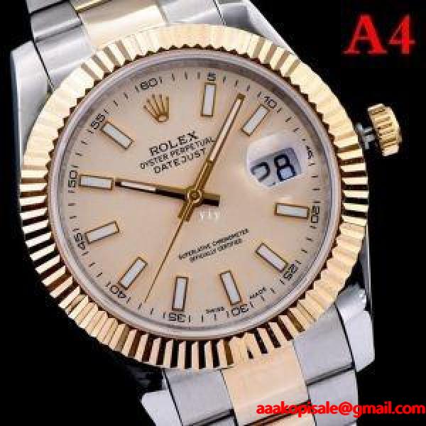 ロレックス 時計 コピーROLEX最安値新作登場高品質ウォッチ日常使い良い贈り物アウトドアスポーツ腕時計４色展開