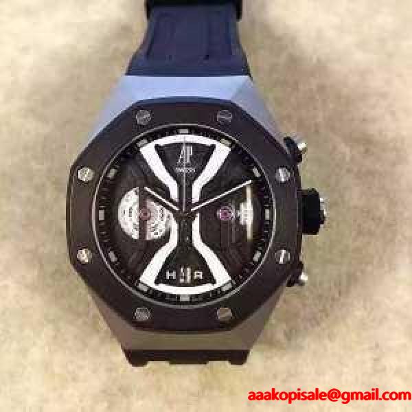 高品質 人気 2016 オーデマ ピゲ AUDEMARS PIGUET 44mm ラバー 上級ゴムテープ 男性用腕時計 多色選択可 オーデマ ピゲ AUDEMARS PIGUET ブランド コピー 激安(日本最大級)